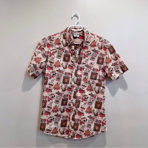 Creep Co. Spooky Drinks Button-Up Shirt